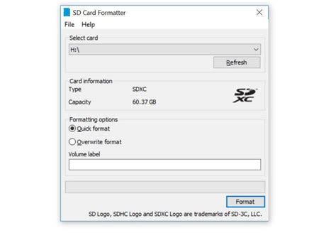 smart card formatter|best sd card formatting tool.